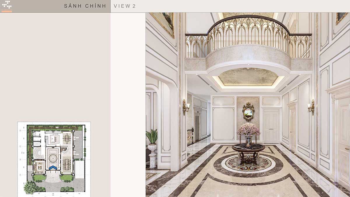 biệt thự Vạn Phúc Mansion - Tiền Sảnh