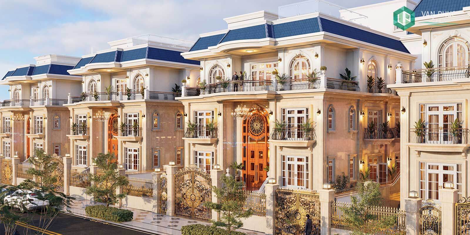 mau nha biet thu van phuc city mansion don lap dang cap