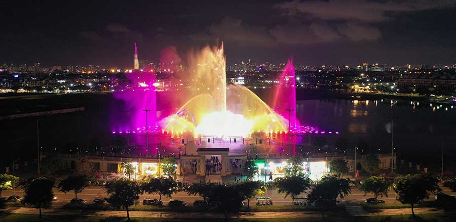 test thủ nhạc nước vạn phúc