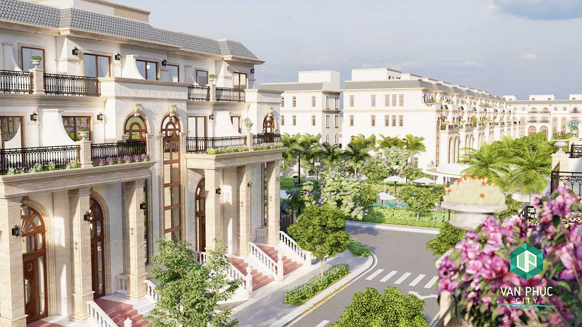 Sunlake Villas Van Phuc City - Kiến trúc