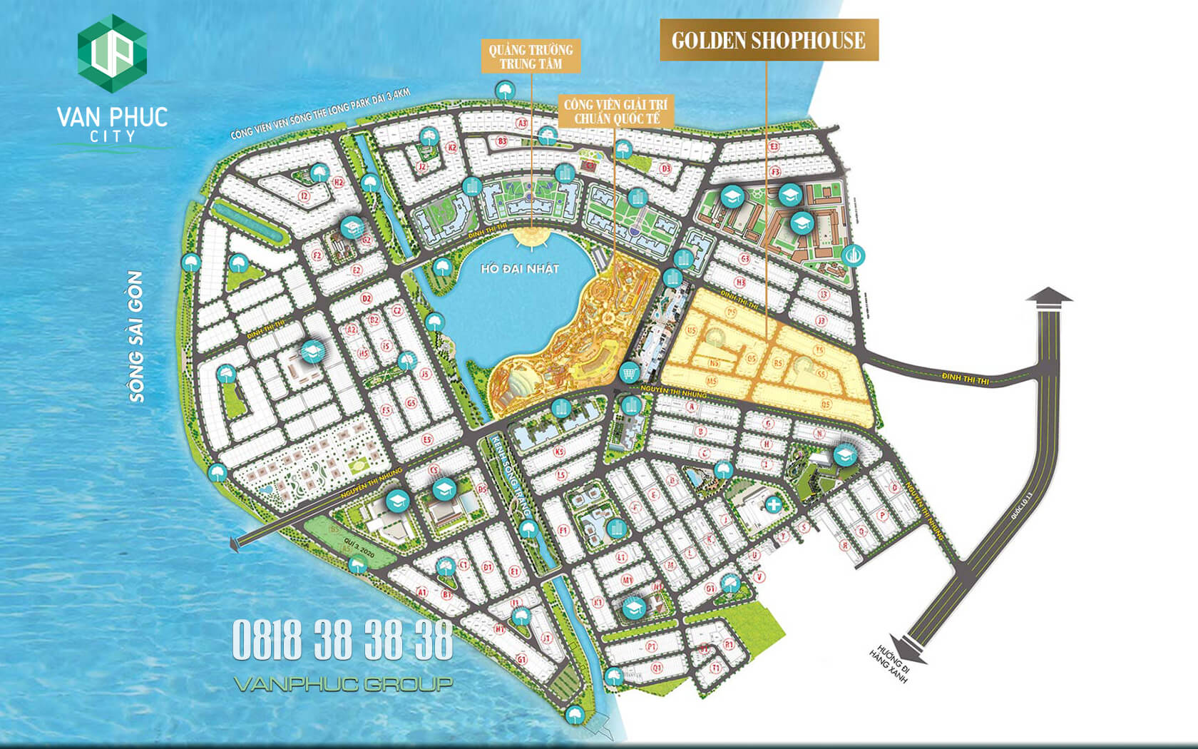 nha pho van phuc golden shophouse tiem nang thuong mai