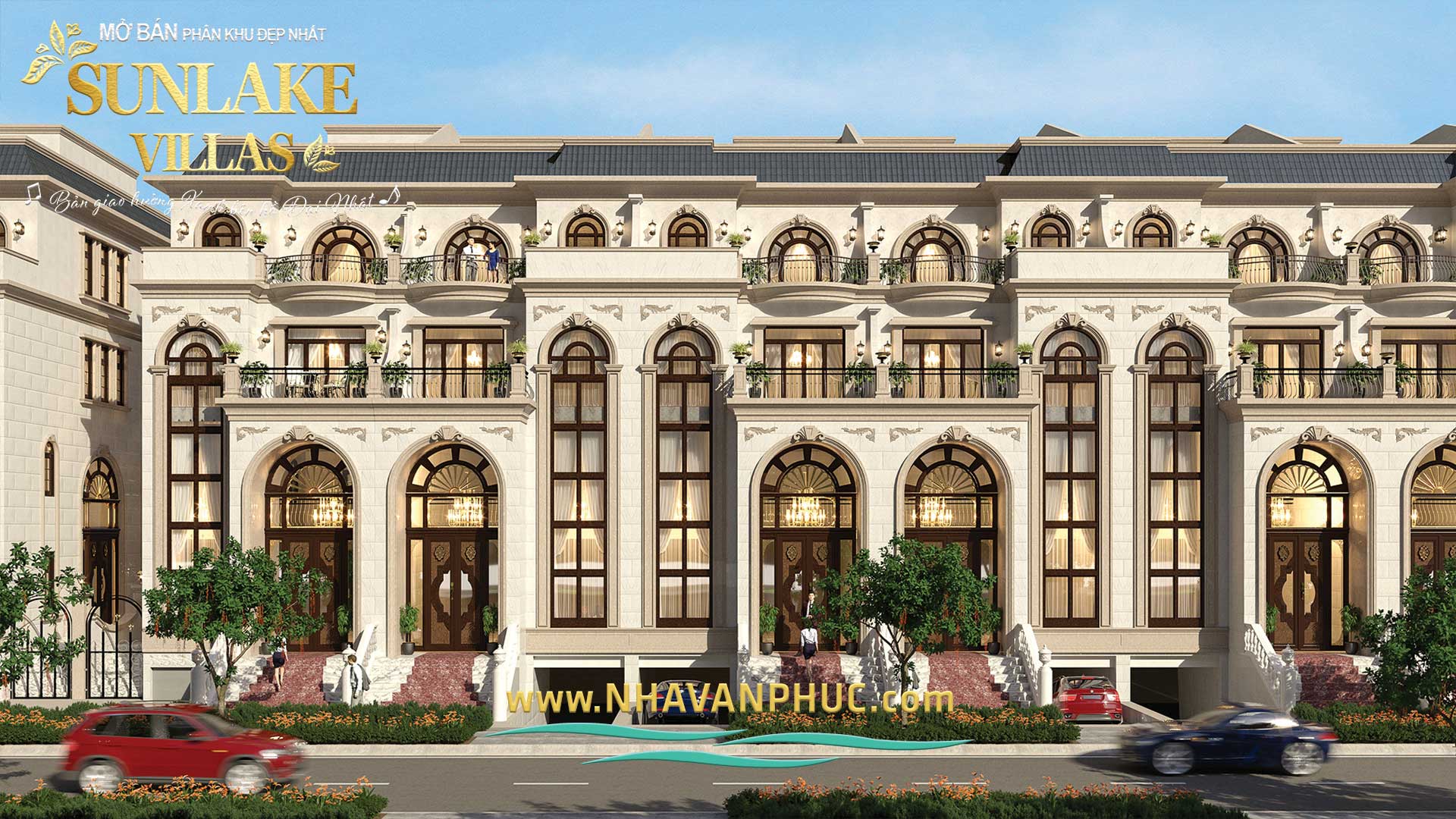 Sunlake Villas  Ban nha du an Van Phuc City