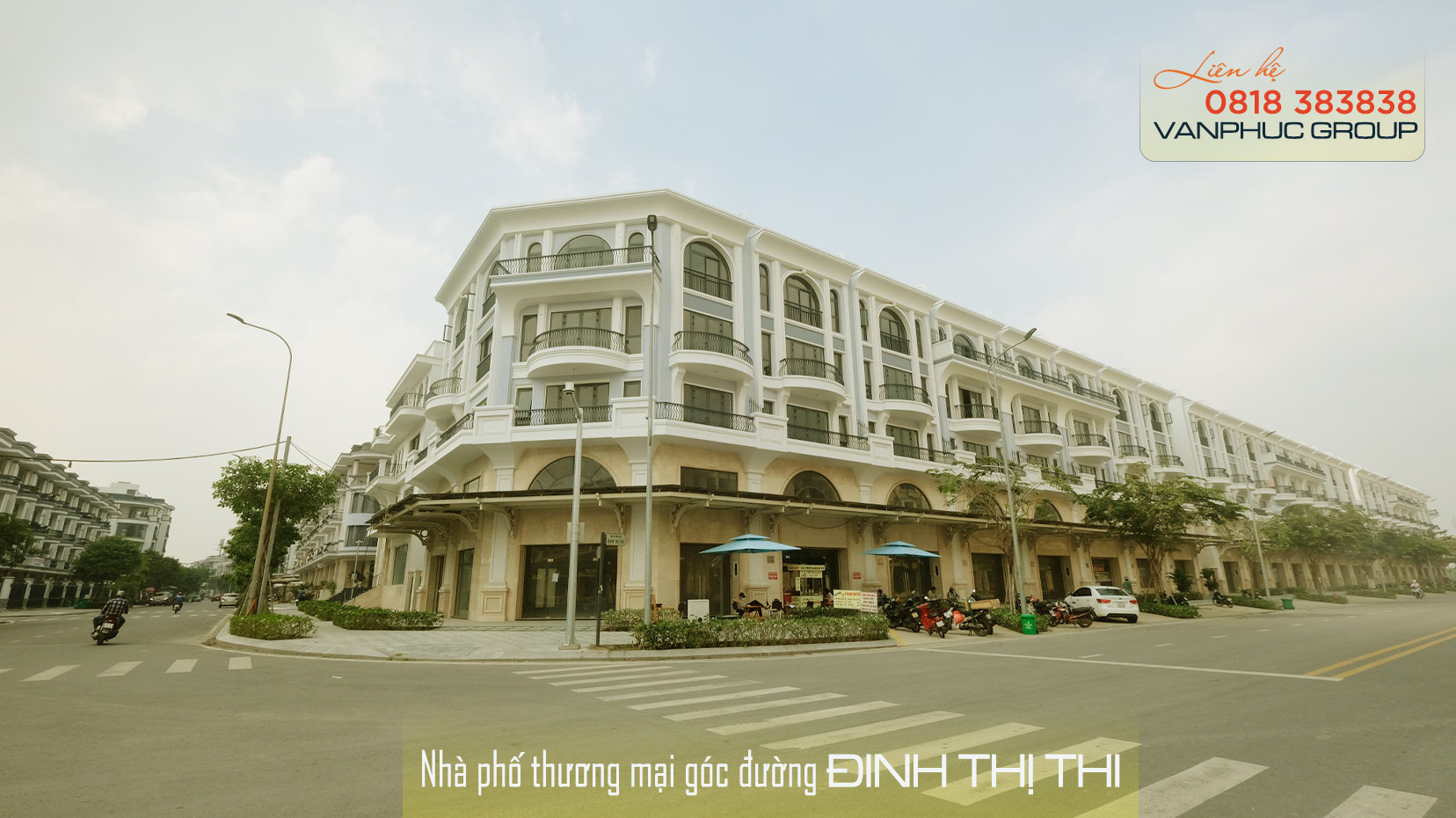 Nhà vạn phúc góc đường Đinh Thị Thi