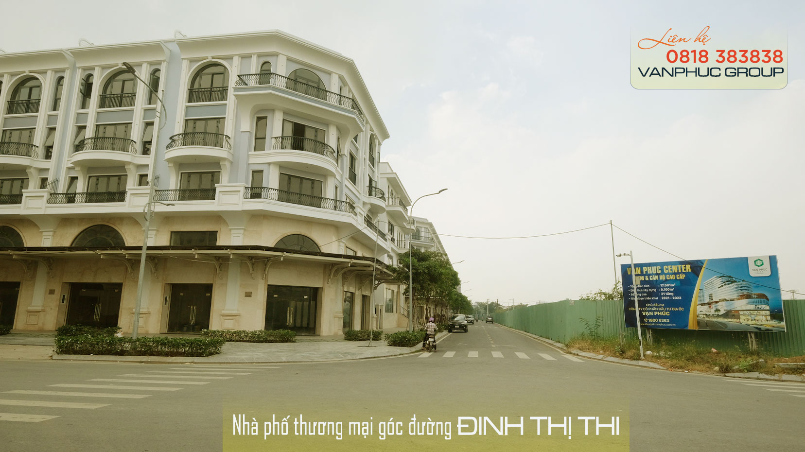 Golden Shophouse P5-01 đối diện Khu căn hộ cao cấp Vạn Phúc