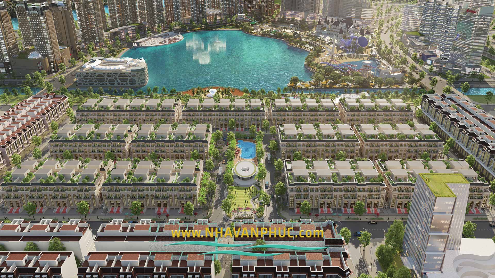 biet thu pho sunlake villas thuong luu thien nhien