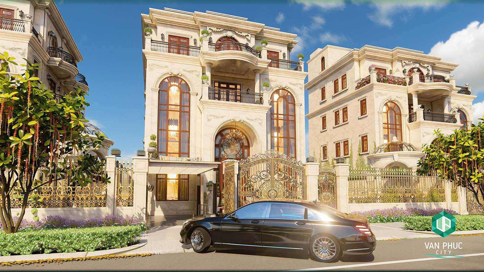 biet thu van phuc city jardin villas dang cap