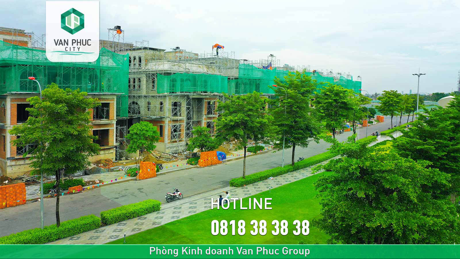 hinh anh thuc te biet thu van phuc city thang 6/2021