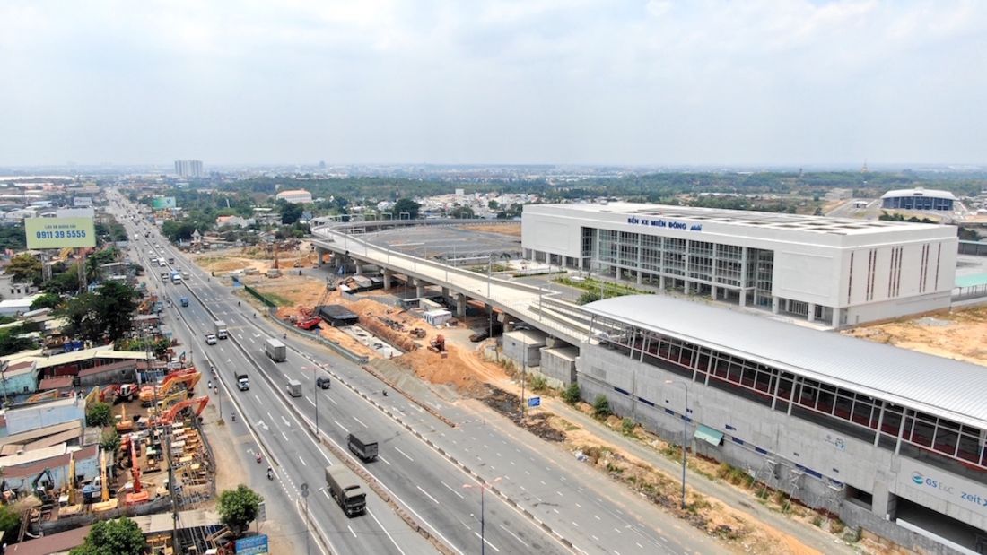 ha tang ben xe mien dong thanh pho thu duc tuong lai