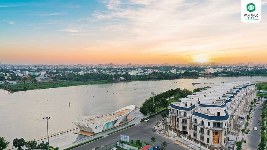 Công viên bên sông Sài Gòn Vạn Phúc City