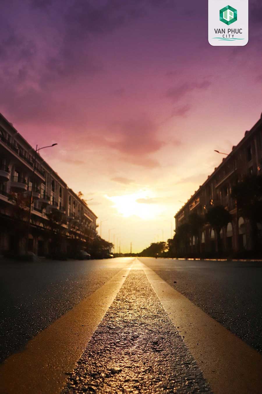 Hoàng hôn bên Royal Vạn Phúc