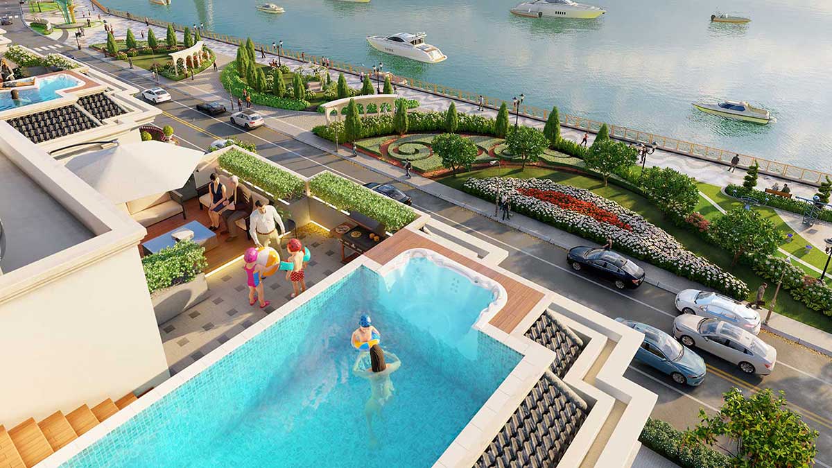 Jardin Villas - sân thượng