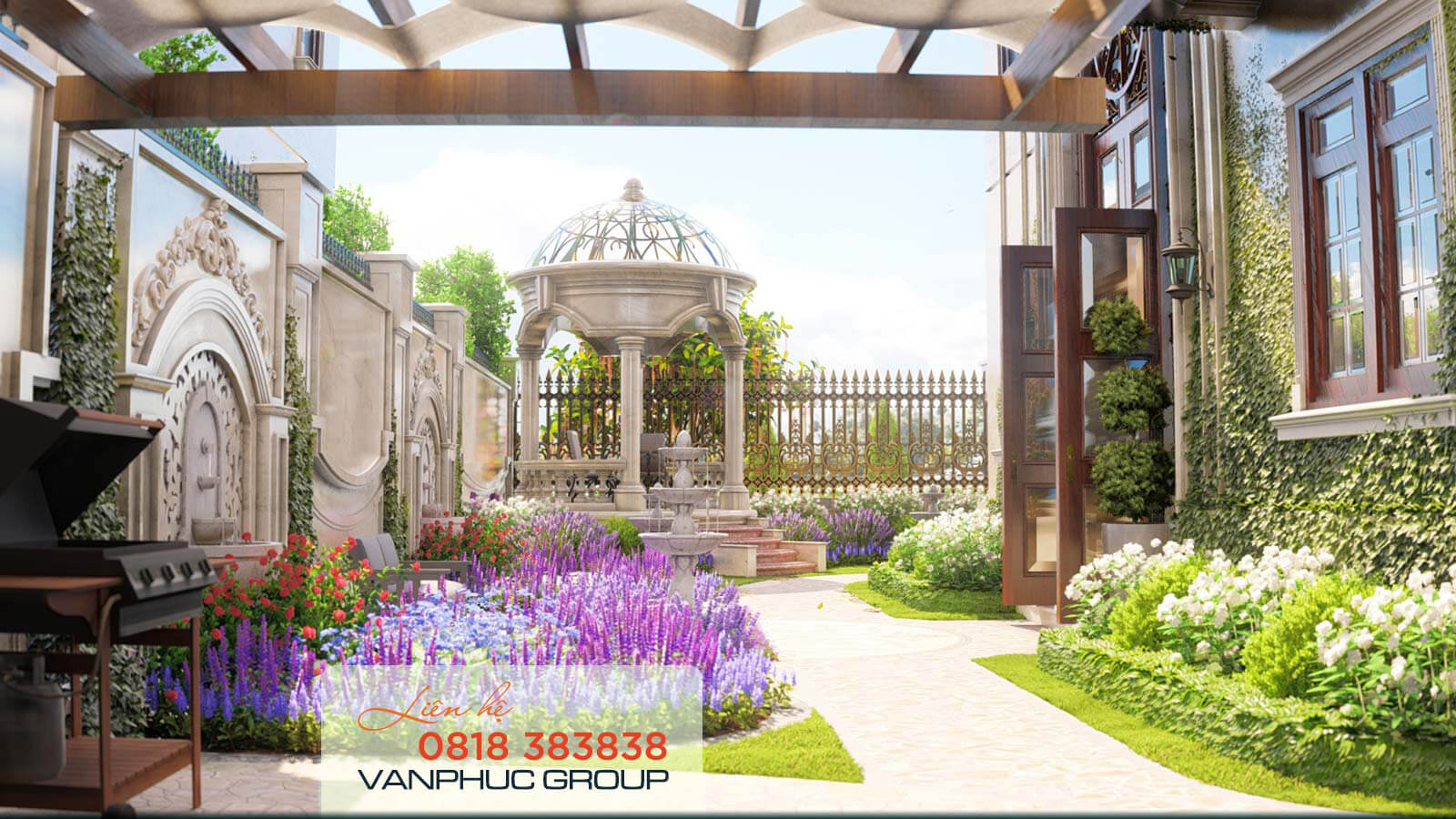 khu vuon biet thu jardin villas rong hon 200 m2 bao quanh nha