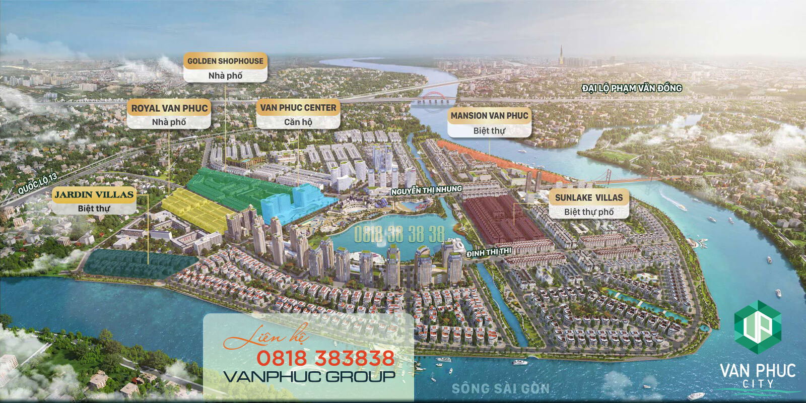 mat bang vi tri sieu biet thu jardin villas van phuc city