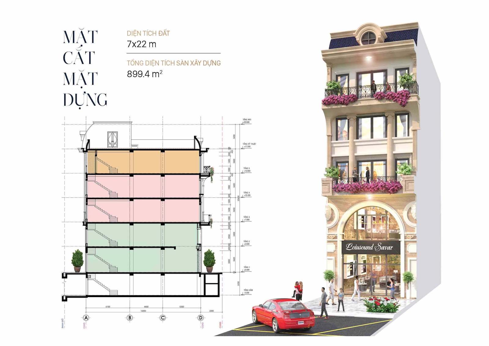 Mau nha pho Van Phuc Royal thuong mai