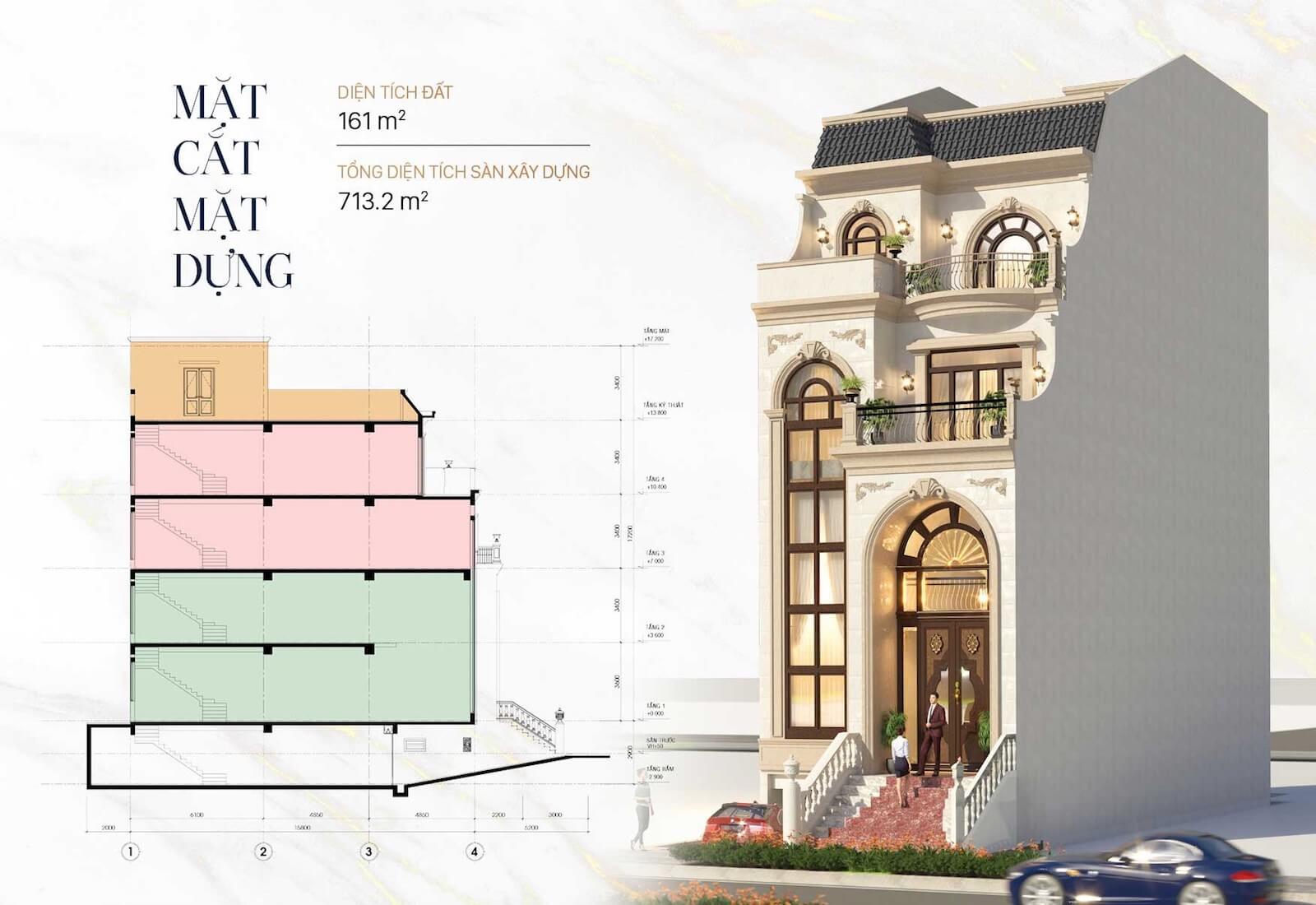 mau nha pho van phuc city sunlake villas lien ke