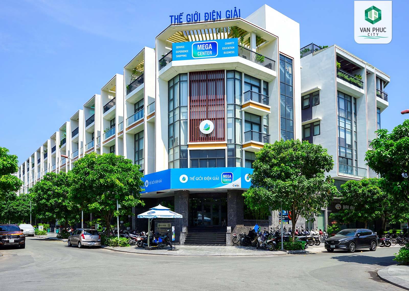 Nhà phố căn góc Vạn Phúc City