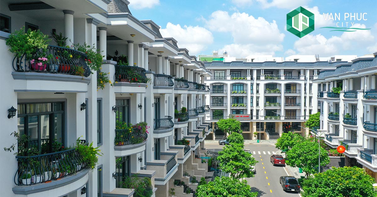 Nhà phố Golden Shophouse Vạn Phúc City