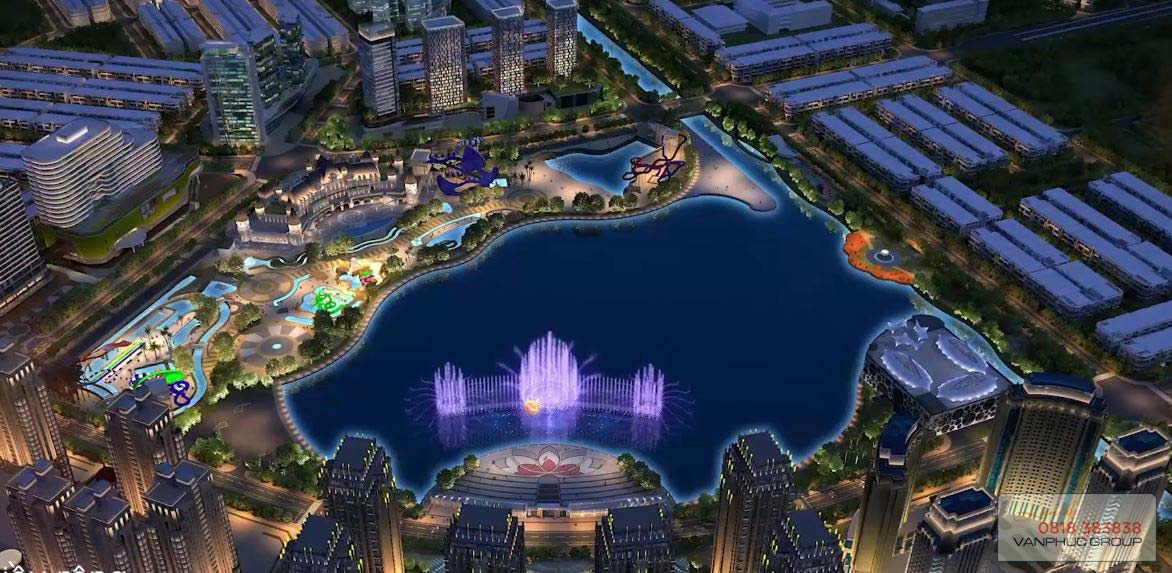 Nhạc nước Van Phuc City Hồ Đại Nhật - Thủ Đức