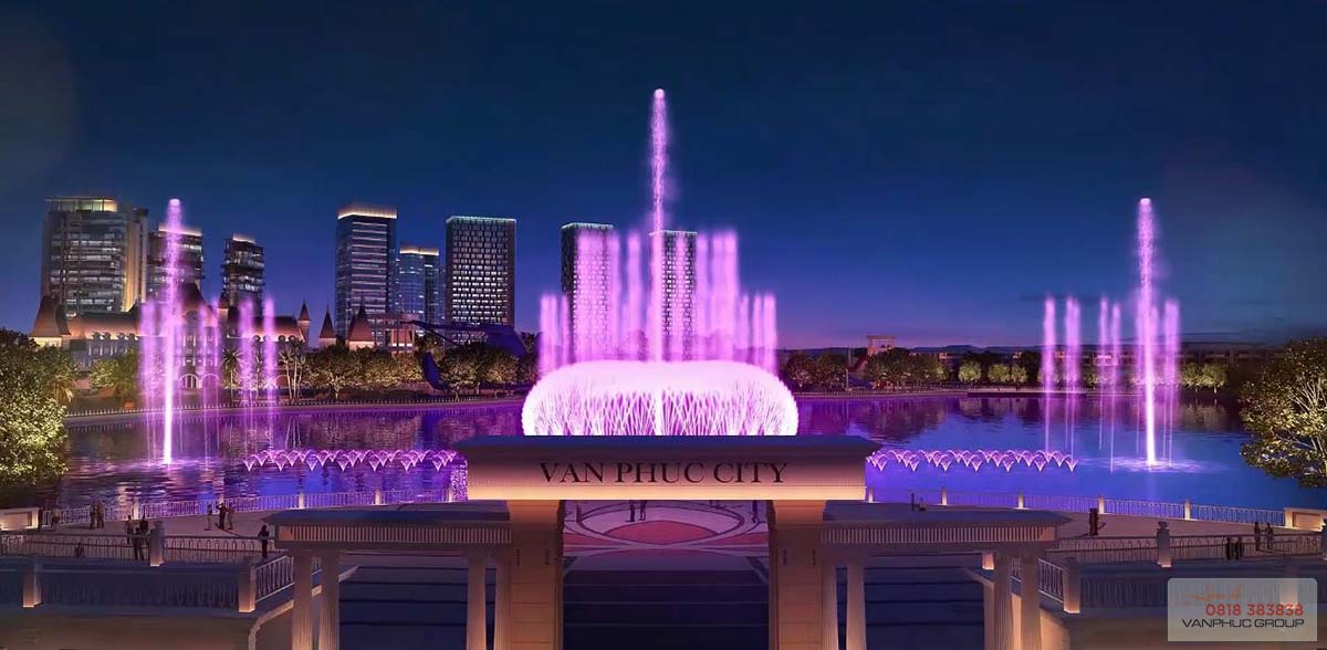 Nhạc nước Van Phuc City Thủ Đức