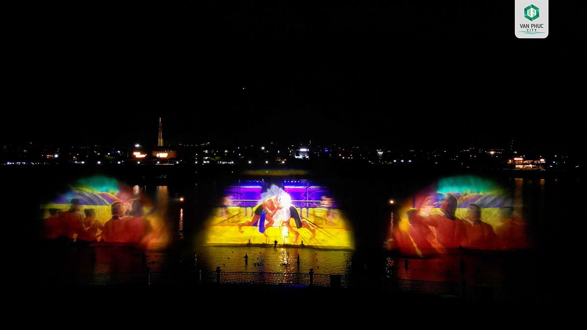 Thử nghiệm phim trên 3 màn nước