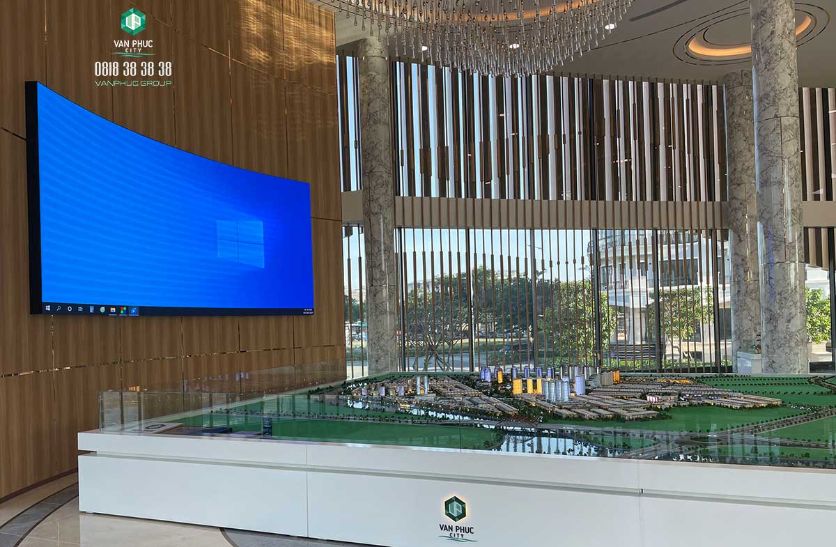 Sa bàn dự án Sales Gallery Vạn Phúc