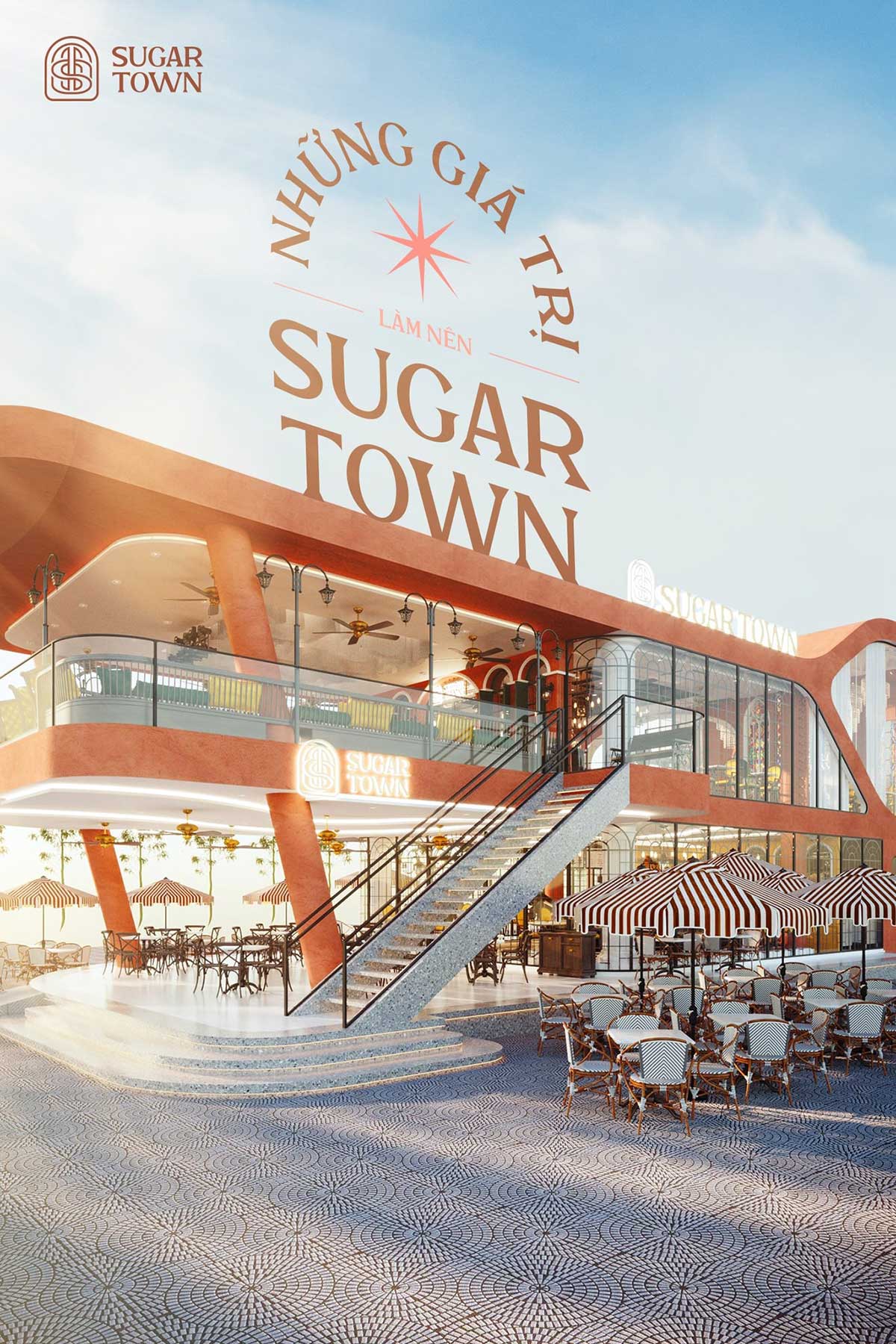 Sugar town vạn phúc bên hồ Đại Nhật