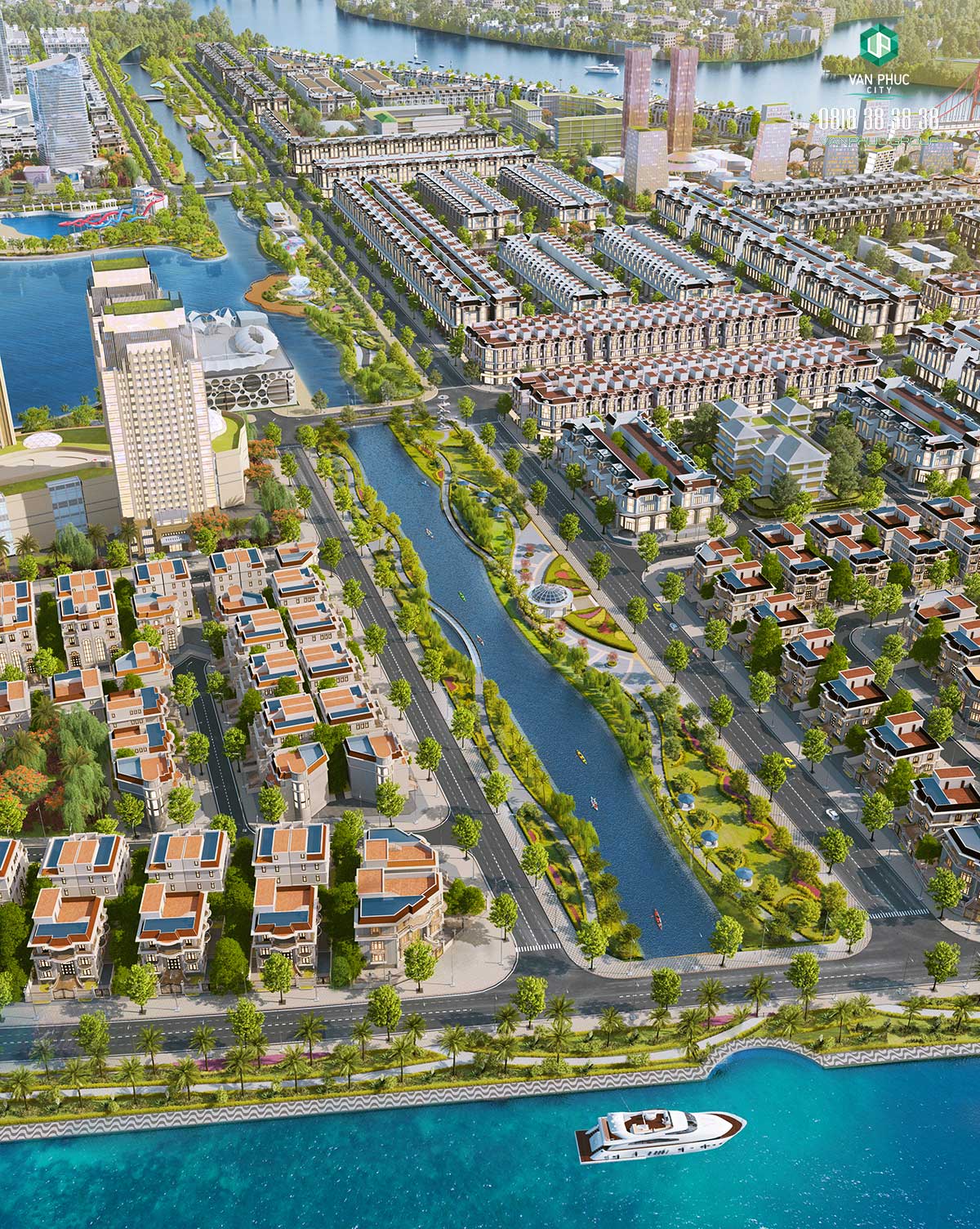 Phố đi bộ dài 2km dọc kênh sông trăng