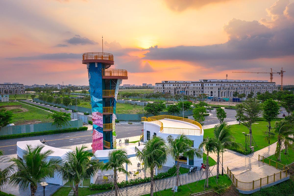 tien do thi cong sunlake villas thang 5 2022