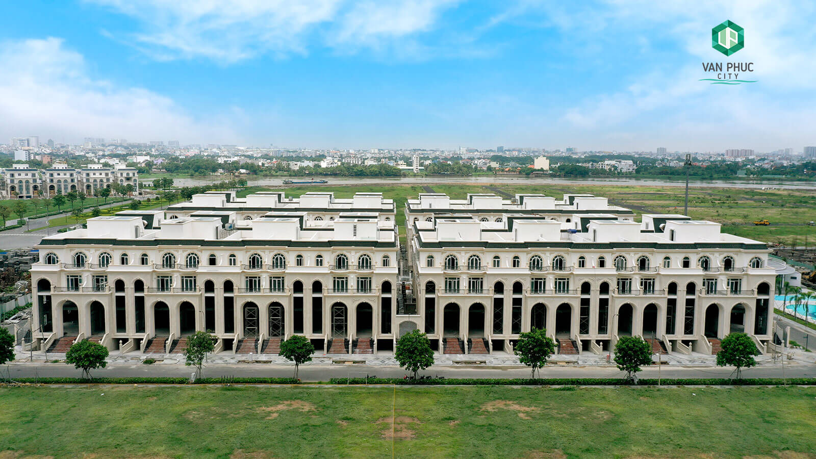 tien do thi cong sunlake villas thang 5/2022