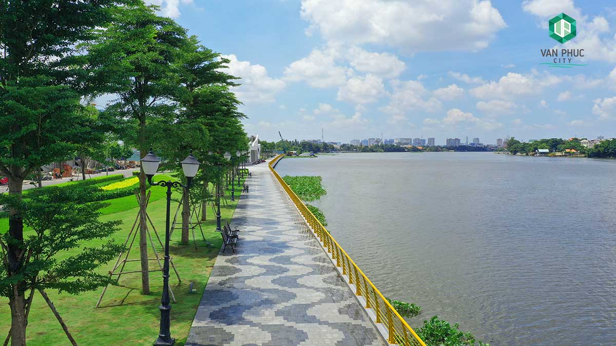 Công viên ven sông Sài Gòn - Van Phuc City