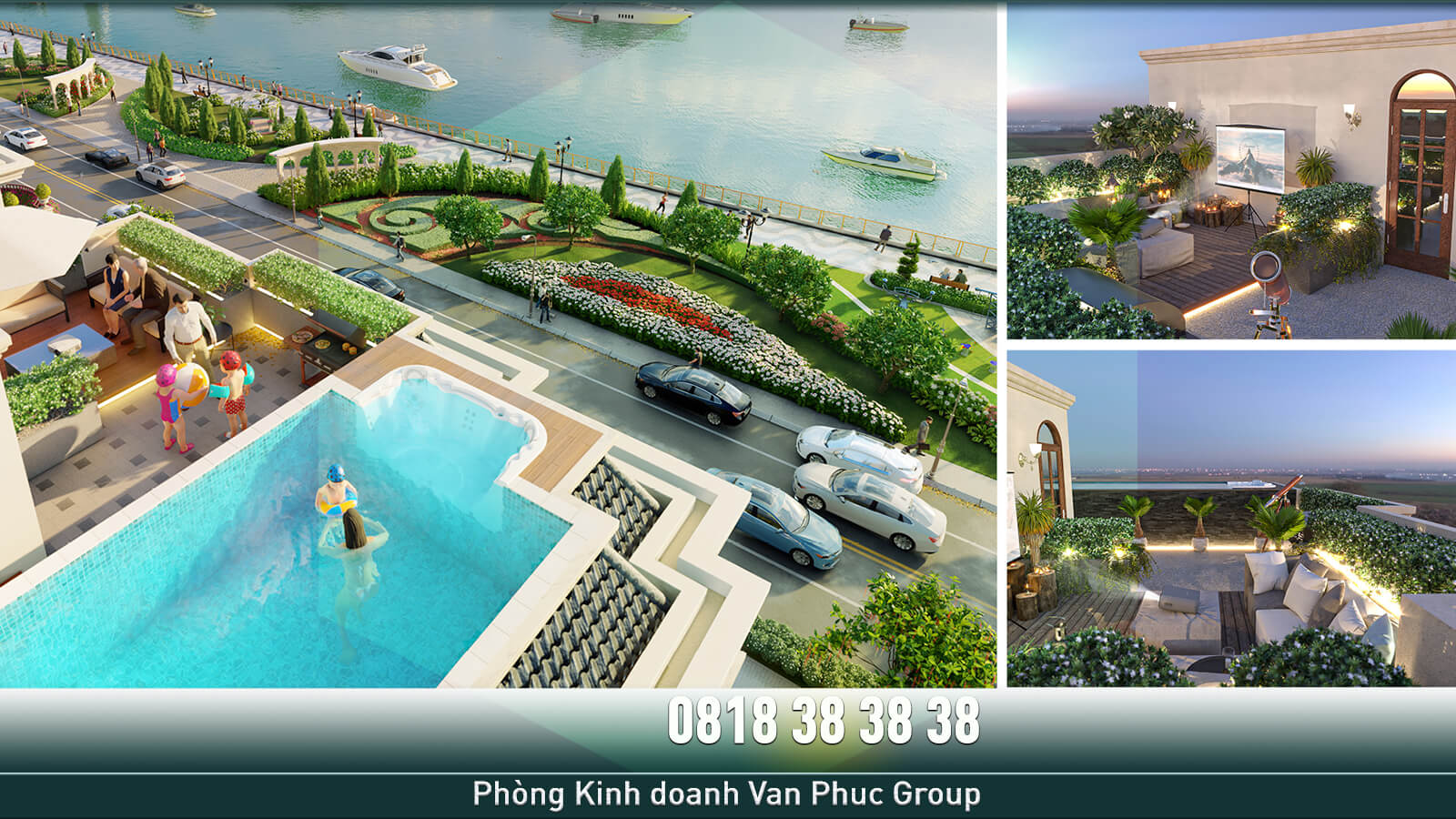 Biet thu Van Phuc City Jardin Villas 0818383838 Jacuzzi  