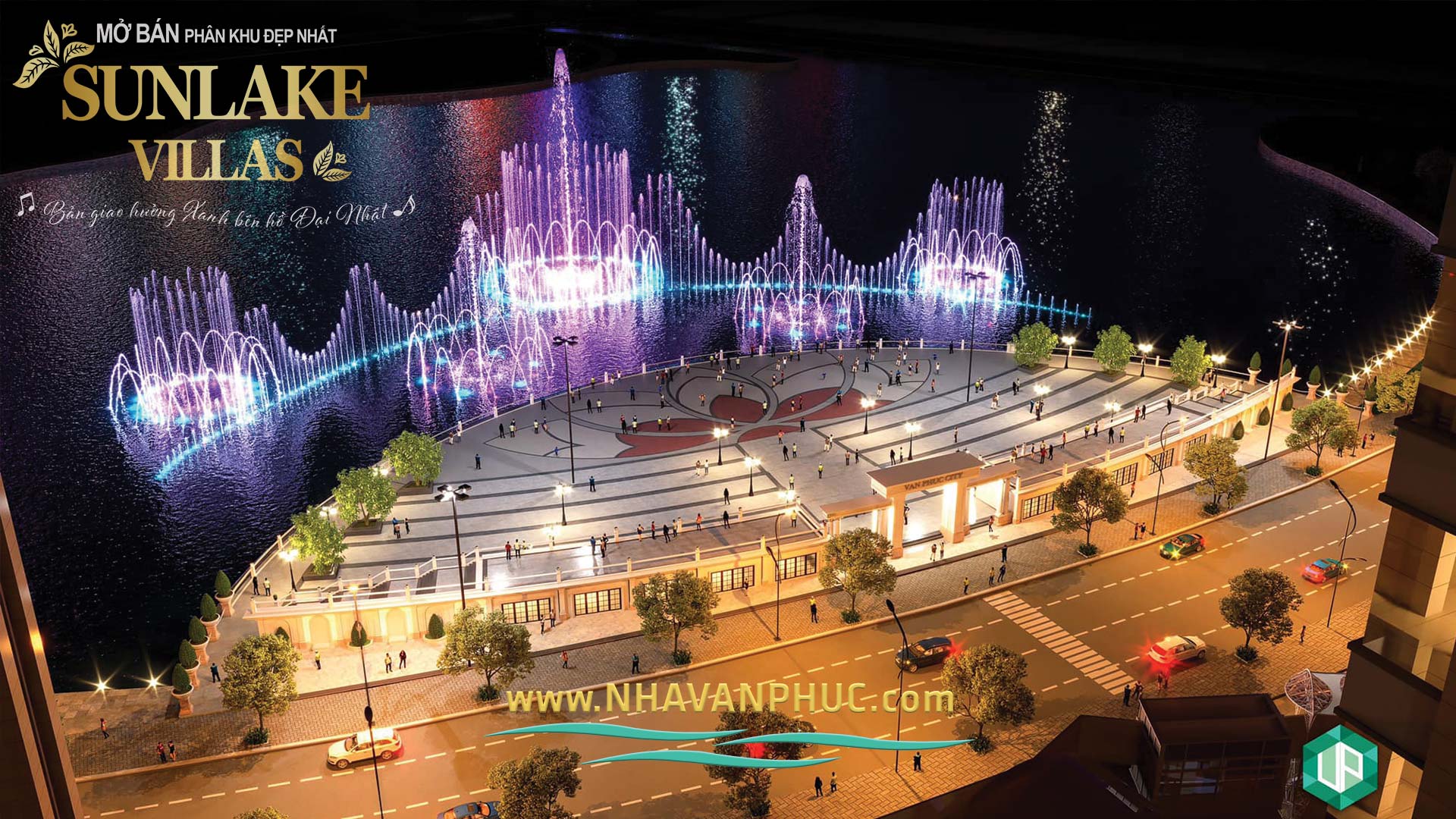 van phuc city khoi cong cong trinh nhac nuoc ho dai nhat