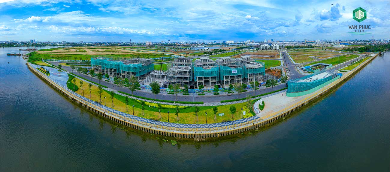Khu đô thị Vạn Phúc bên sông Sài Gòn