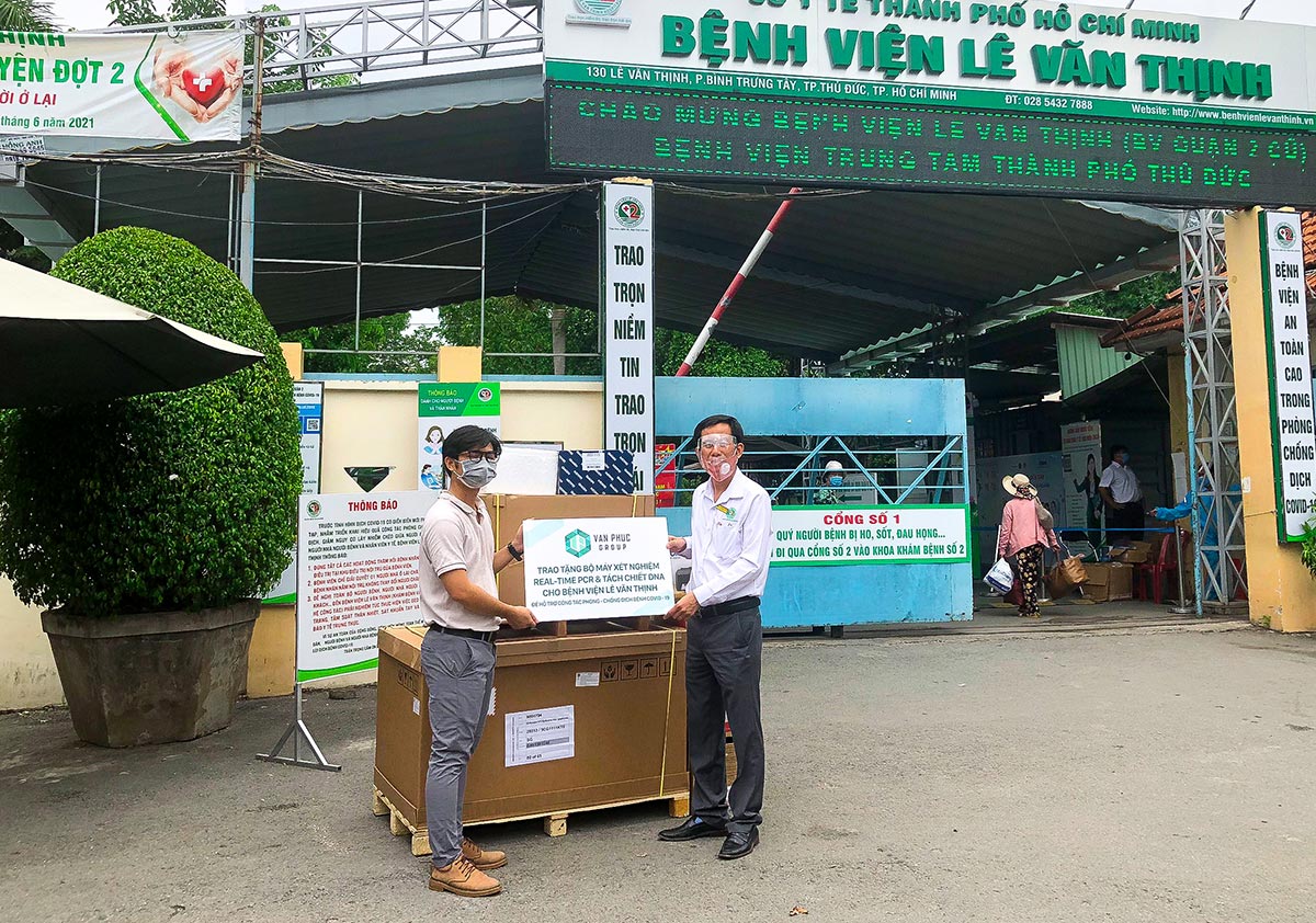 Van Phuc Group ủng hồ Covid
