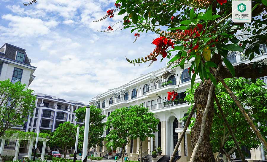 Nhà phố Vạn Phúc Golden shophouse đông nam